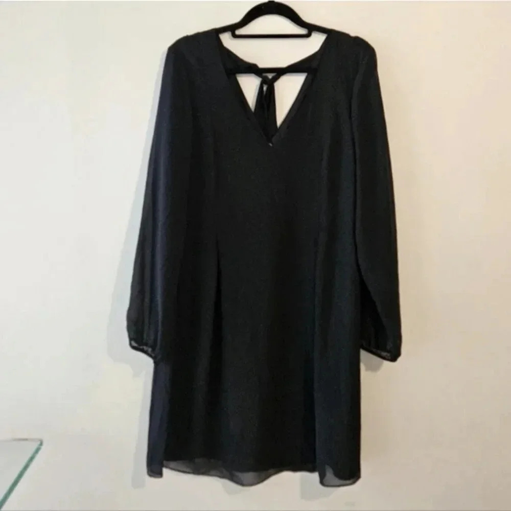 INC Back Bow Shift Dress